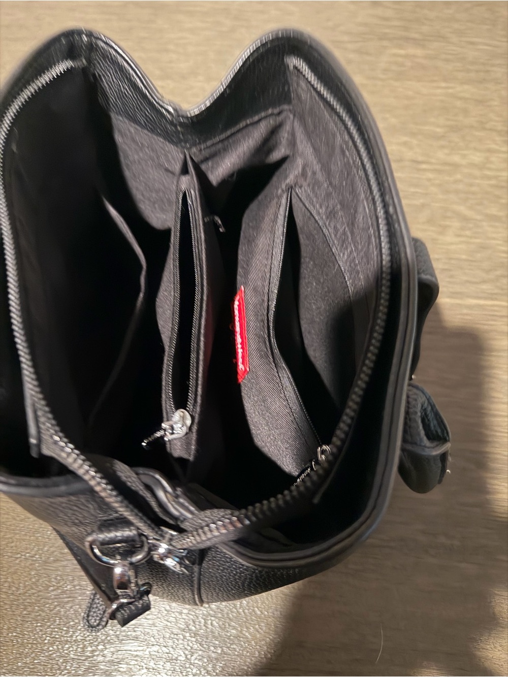 Montana west Black Leather Crossbody Bag . - Picture 7 of 13